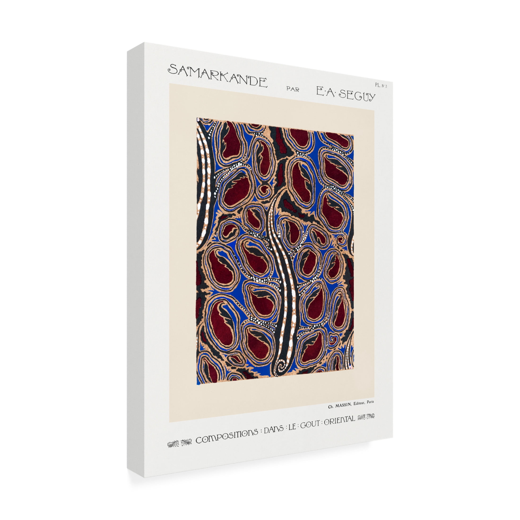 Trademark Fine Art Pictufy Samarkande 3 Canvas Wall Art