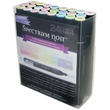 Spectrum Noir Alcohol Markers 24/Pkg Pastels (Spectrum Noir Markers Best Price)