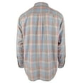 thumbnail image 2 of Tommy Bahama Men's Long Sleeve Fresno Plaid Button Front Shirt Fog Gray, 4XLT, 2 of 5