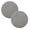 Grey 2Pack, variant on 2Pcs Drain Hair Catcher Silicone Hair Stopper With Suction Cup Round Shower Drain Cover Easy To Clean And Install Suit For Bathroom Bathtub Kitchen Strainers