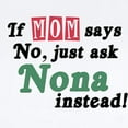 thumbnail image 2 of CafePress - Just Ask Nona! Infant Bodysuit - Baby Light Bodysuit, Size Newborn - 24 Months, 2 of 4