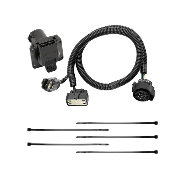 Tekonsha Trailer Wiring Connector 118276 T-One; 7-Way Replacement For OEM Wiring Harness