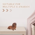 thumbnail image 3 of ADDHAT Figurita De Perro Salchicha Decorativa En Resina Color Marrón Claro Para De Hogar Y Oficina, 3 of 6