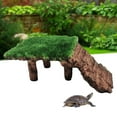 thumbnail image 4 of Resin Turtle Terrapin Dock Tortoise Basking Platform with Ramp Ornament Durable Friendly for Terrarium Tank Cave Hide-Out easy to clean, 11x6.5x4cm B, 4 of 8