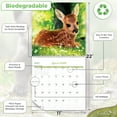 thumbnail image 7 of EcoEarth 12 Month Vertical Wall Calendar, Baby Animals, 11" x 22", Jan 2026-Dec 2026, 7 of 7