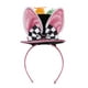 thumbnail image 5 of Diadema con orejas de conejo para cosplay, ideal como recuerdo de fiesta de Pascua o celebración para niños. Negro, 5 of 9