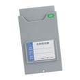 thumbnail image 2 of S SERENABLE Time Cards Rack Holder Display Employees Retractable Office Payroll Recorder With 1 Pocket Slot, 2 of 9