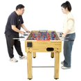 thumbnail image 5 of YYAo 54-Inch Hurricane Foosball Table For Family Game Rooms With Light Cherry Finish, Analog Scoring And Free Accessories, 5 of 13