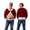 Red Style#5, variant on Crew Neck Sweatshirt, Fun Christmas Themed Long‑Sleeve Crew Neck Top for Men, Novelty Ugly Holiday Outfit for Party Gathering, Ideal Festive Apparel for Christmas Celebration and Costume Event