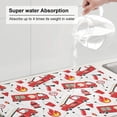 thumbnail image 6 of Bingfone Fire Truck ,18" X 24"Dish Drying Mat For Kitchen Counter,Ultra Absorbent Microfiber, 6 of 9