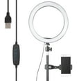 thumbnail image 1 of Camera Ring Light, Solid LED Ring Light, Portable Durable For Outdoor Photo Light Filling Light Indoors Portrait Fashion, 1 of 8