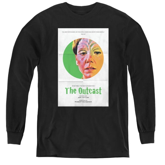 Star Trek - Tng Season 5 Episode 17 - Youth Long Sleeve Shirt - Small