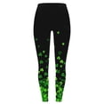 thumbnail image 5 of Purcolt St Patricks Day Leggings for Women Dressy Casual High Waisted Leggings Buttery Soft Workout Sport Pants for Yoga Running Cycling, 5 of 7