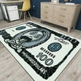 thumbnail image 4 of Dreammotif Colorful Modern Money Rug, Large Area Rug, Game Room Decor, Living Room, Bedroom Decor For Teens, Durable, Stylish, 4 of 8