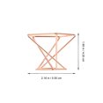 thumbnail image 2 of 4 Pcs Geometric Air Plant Holder Air Plant Rack Metal Plant Stand Air Plant Display Stand, 2 of 8