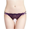 thumbnail image 7 of Bigersell High Waisted Thong Underwear Clearance Womens Underwear Cheeky Boy Shorts Panty Style P-568 Cotton Plus Size Panties Ladies Thongs Seamless Briefs Mid Waist Women's Bikini Panties Purple M, 7 of 7