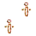thumbnail image 2 of Wosthever 4 coronas de flores fáciles de limpiar: elegante para cualquier ocasión hawaiana Suministros para fiestas hawaianas color 10 color 10 2Conjunto, 2 of 6