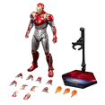 thumbnail image 5 of Figura de acción de Iron Man de ZD Toys MK1-7 MK17 MK35 MK85 MK30 War Machine Legends Avengers Tony Stark Juguete coleccionable Regalo, 5 of 5