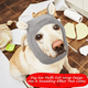 thumbnail image 4 of Orejeras para mascotas, protección para las orejas de invierno para perros, envoltura cálida para la cabeza para mascotas, snood para perros para proteger a las mascotas del ruido y la ansiedad, 4 of 5