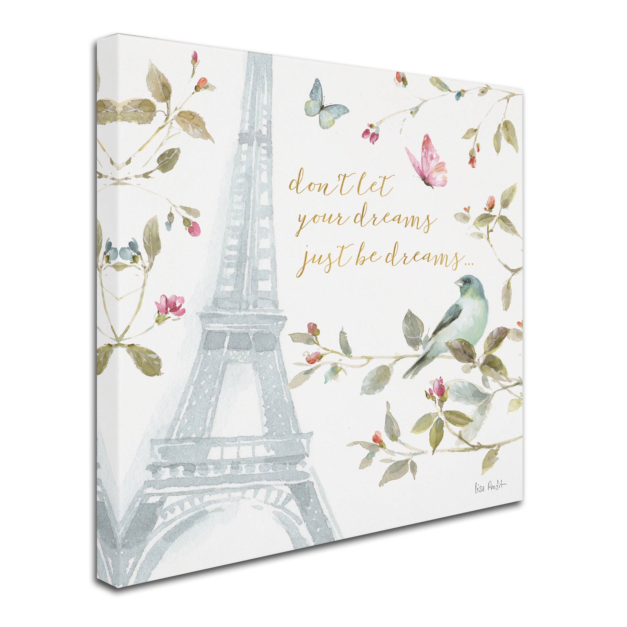 Trademark Fine Art 'Beautiful Romance XX' Canvas Art by Lisa Audit