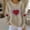 Khaki#Sweatshirts for women, variant on Zorckvet Womens Casual Sweatshirts Heart Print Crewneck Shirts Valentines Long Sleeve Crewneck Fashion Tops for Women