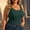Army Green, variant on Liuinsasek Tank Tops for Women Round Neck Sleeveless Camisole Tops Plus-Size Loose Solid-Color Basic Undershirts Versatile Clothing