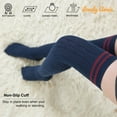 thumbnail image 5 of Lovely Annie Women's 4 Pairs Super Soft Incredible Durable Thigh High Cotton Boot Socks JMYP1023 Size 2-6Navy 4p1c6, 5 of 8