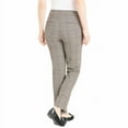 thumbnail image 2 of Hilary Radley Ladies' Tummy Control Pull-On Pants with Pockets, Cream/Black XL, 2 of 4
