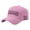 Pink, variant on Baseball Hats for Men Women Red Rose Printed Beach Cap