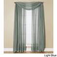 thumbnail image 4 of Miller Curtains Sheer Preston Rod Pocket 48 inch x 216 inch Scarf Valance, 4 of 5