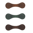 thumbnail image 1 of 3PCS Leather Magnetic Bookmarks, Leather Retro Bookmark Holder, for Book Lovers, , Ladies (3 Colors), 1 of 8