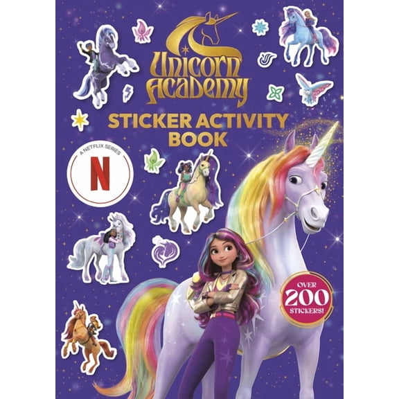 Unicorn Academy Unicorn Academy Sticker Activity Book, (Paperback)