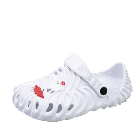 

Lopsie Garden Clogs Shoes Casual Slippers Quick Drying Sandals Summer Anti-Slip Beach Shoes for Women Pink