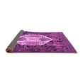 thumbnail image 2 of Ahgly Company Indoor Square Persian Purple Traditional Area Rugs, 5' Square, 2 of 4