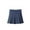 Dark Blue, variant on High Waisted Pleated Skirts for Women Girls Cute Mini A-Line Skirt