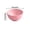 Pink, variant on Wheat Straw Bowls Set of 5, Unbreakable Lightweight Cereal Bowls, Microwave and Dishwasher Safe Dinnerware for Kitchen and Dining