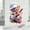 Style3, variant on Wall Decal Whimsical Removable PVC Durable Wall Sticker for Cafe Cabinet Dining Area Cute Room and Home Decor Easy to Peel and Stick Colorful(4 Style)