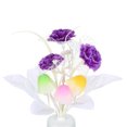 thumbnail image 6 of LED Flower Vase Potted Wall Plug-in Light Sensor Color Changing Night Lamp Decor, 6 of 7