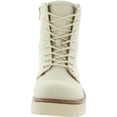 thumbnail image 2 of Madden Girl Womens Carra Faux Leather Lug Sole Ankle Boots, 2 of 3