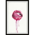 thumbnail image 2 of Marmont Hill "Enticing Lips" Framed Painting Art Print, 20.00" x 1.50", 2 of 6