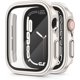 thumbnail image 1 of Yanonmyfd fundas rígidas para PC compatibles con Apple Watch Series 9 8 7, funda protectora completa con protector de pantalla de vidrio templado para Apple Watch 45mm (Transparente), 1 of 12