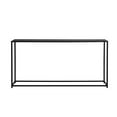 thumbnail image 3 of Pemberly Row 56" Rectangular Modern Metal Console Table in Black, 3 of 5