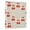 Cherry Hearts Bows on Cream, variant on Haosy Hardcover 3 Ring Binder 1.5 Inch Ring Decorative Binder Organizer for Home School Office, Cherry Hearts Bows on Cream