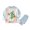 Blue, variant on Bovxnpu Boys Girls Summer Outfits 2 Piece, Boys Cotton Long Sleeve Top and Pants Set Loungewear, Long-sleeved Cute Printed Children's Underwear And Home Clothes Set 4 Years