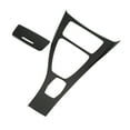 thumbnail image 1 of Domqga Center Control Gear Panel Cover Trims Carbon Fiber Style Sickers for 3 Series E90 2008‑2012,Gear Panel Cover,Gear Box Panel Frame, 1 of 8