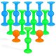 thumbnail image 1 of 12 piezas de juguetes con ventosas, juego de dardos con ventosas, juguetes sensoriales para niños, palo de succión de silicona suave, 1 of 5