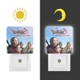 thumbnail image 3 of Dragon Quest Luz nocturna LED con sensor de anochecer a amanecer para dormitorio, baño, pasillo, escaleras - Lámpara LED nocturna de enchufe, 0.5W - 1 pieza, 3 of 6