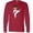 Red, variant on African American Boy, Karate Boy, Black Belt, Kata Long Sleeve T-Shirt