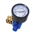 thumbnail image 4 of DYNWAVECA Air Pressure Regulator Pneumatic Accessory G1/4 Paint Regulator Paint Tool Pressure Regulator Practical Pressure Gauge Gold Knob, 4 of 9