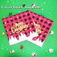 thumbnail image 7 of 80 PCS Christmas Paper Plates and Napkins Sets, Tree Plates and Napkins for Christmas Party Dinner, Xmas Winter Decorations, 7 of 7